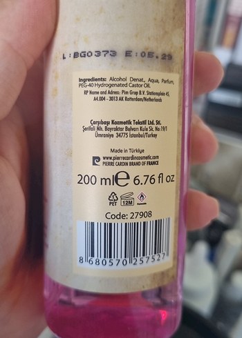 Pierre Cardin Rose Beauty Vücut Spreyi - Görsel 3