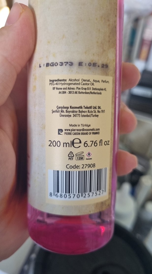 Pierre Cardin Rose Beauty Vücut Spreyi - Görsel 3