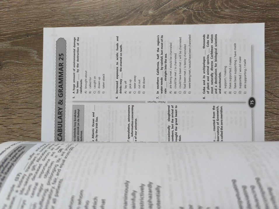 Vocabulary & Grammar Cloze Tests
for YDS  LYS 5  KPSS - Görsel 2