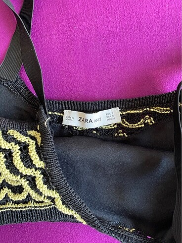 Zara zara crop