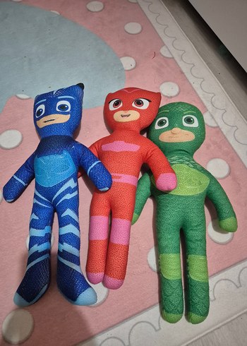 pijmaskeliler oyuncak figür yumuşak pofitik - Görsel 2