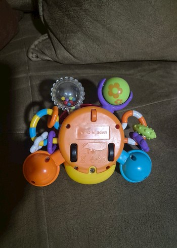 Renkli Uğur Böceği Diş Kaşıyıcı ve Çıngırak - Görsel 6