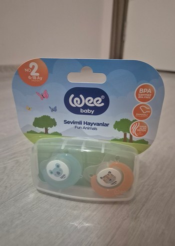 Wee Baby Sevimli Hayvanlar Emzik Seti 6-18 Ay - Görsel 2