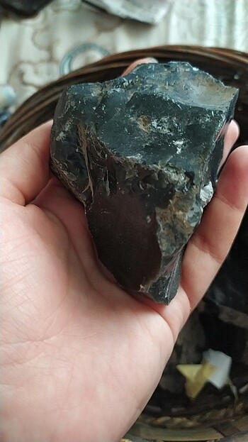 Markasız Ürün Obsidyen doğal taş 