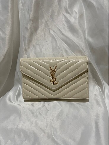 Ysl açık bej çanta