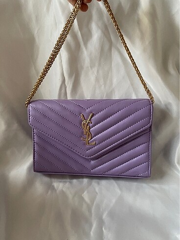 Ysl lila çanta