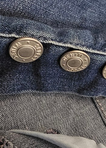 40 Beden mavi Renk Kadın Mavi Yırtık Kot Pantolon