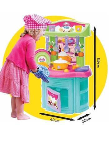 Renkli Oyuncak Mutfak Seti - Görsel 2