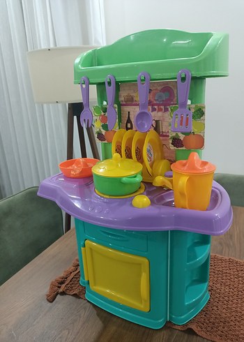 Renkli Oyuncak Mutfak Seti - Görsel 3