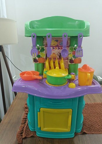 Renkli Oyuncak Mutfak Seti - Görsel 4