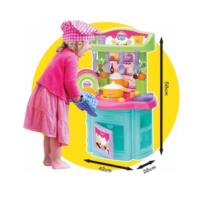 Renkli Oyuncak Mutfak Seti - Görsel 2
