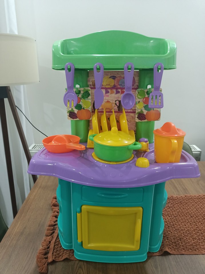 Renkli Oyuncak Mutfak Seti - Görsel 4