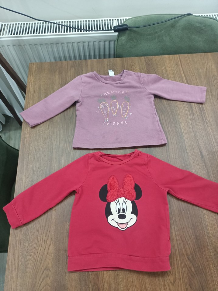 Kız Çocuk Uzun Kollu Sweatshirt Seti - Görsel 2