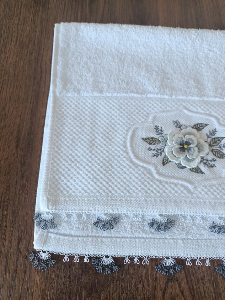 mutfak havlusu iğne oyası - Görsel 2