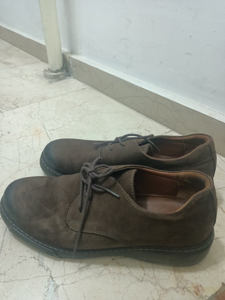 Kahverengi Süet Erkek Klasik Ayakkabı - Görsel 5