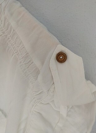 m Beden beyaz Renk kısa kollu gömlek bluz