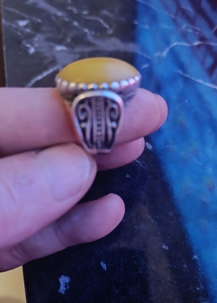 ERKEK GÜMÜŞ YÜZÜK - Görsel 3