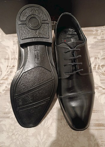 Siyah Modern Klasik Erkek Ofis Ayakkabısı - Görsel 2