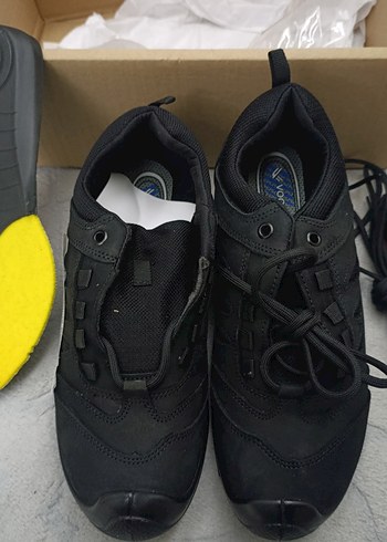 Erkek Siyah Spor Outdoor Ayakkabı Velcro - Görsel 2