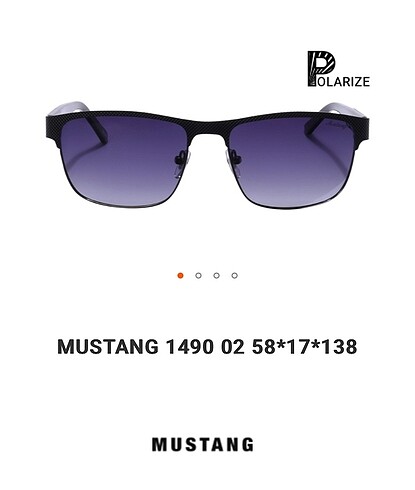 Mustang erkek gözlük