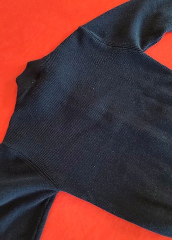 Siyah Fermuarlı Erkek Çocuk Sweatshirt - Görsel 5