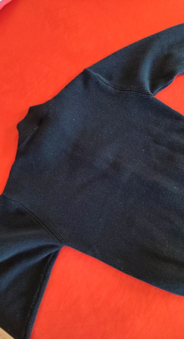 Siyah Fermuarlı Erkek Çocuk Sweatshirt - Görsel 5