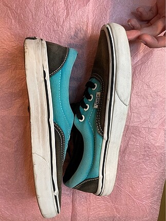 Vans Siyah Mavi Ayakkabı