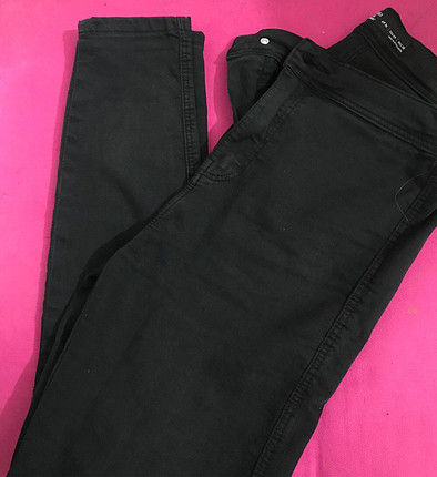 m Beden bershka siyah kot pantolon