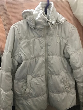 Bershka beyaz mont