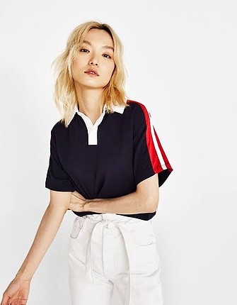 Bershka Oversize Polo