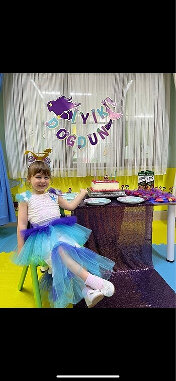 Deniz kızı kostümü