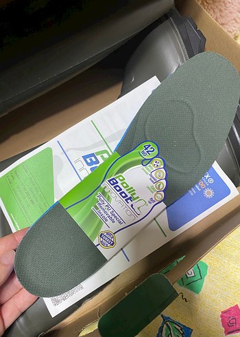 Haki yeşil Erkek Diz Boyu Lastik Çizme - Görsel 3