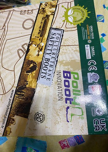 Haki yeşil Erkek Diz Boyu Lastik Çizme - Görsel 4