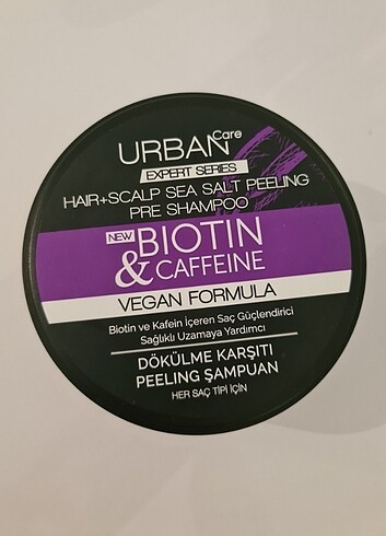 Urban care biotin kafein peeling sampuan