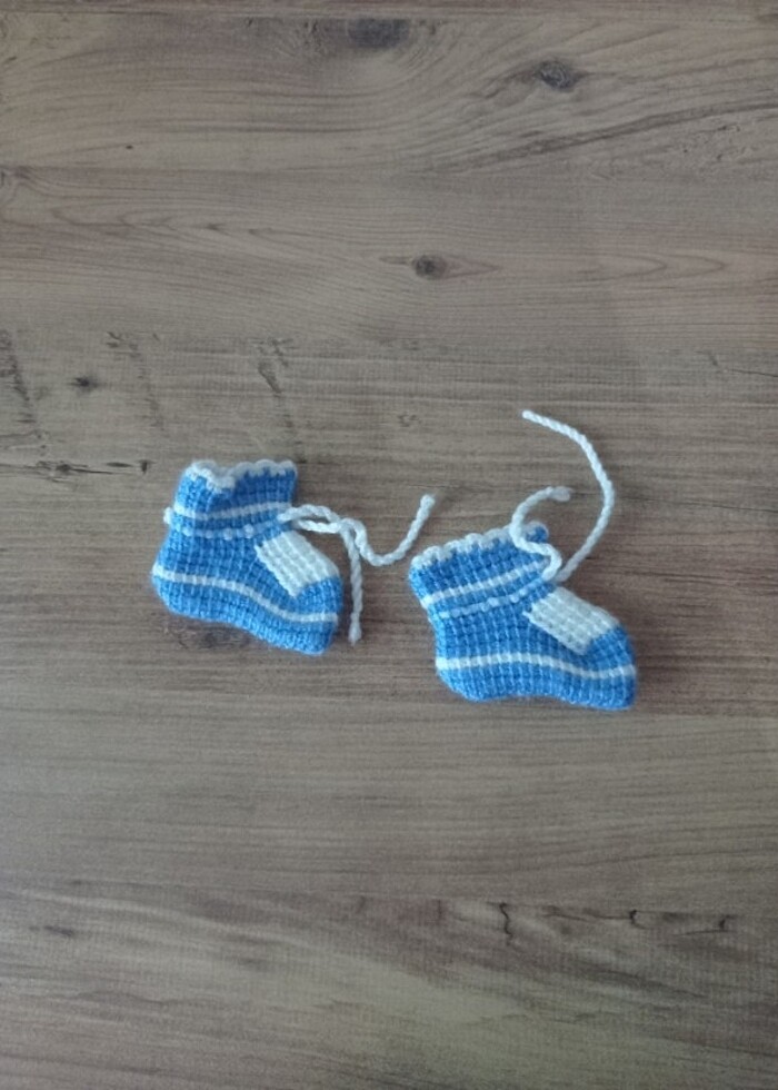 Erkek bebek patik - Görsel 2