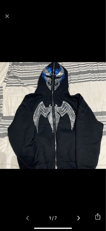 Rhinestone hoodie