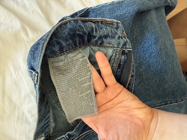 m Beden Pull & bear straight jean