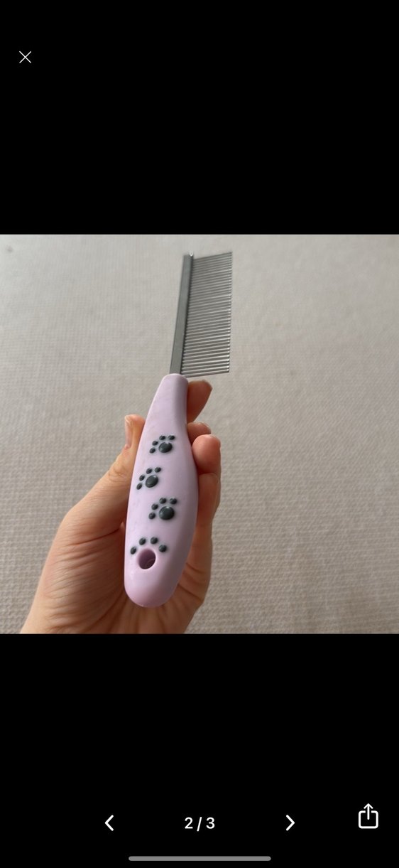 Pembe Kedi Tüy Tarağı - Görsel 2