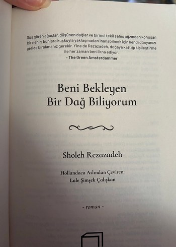 Beden Beni Bekleyen Bir Dağ Biliyorum - Sholeh Rezazadeh