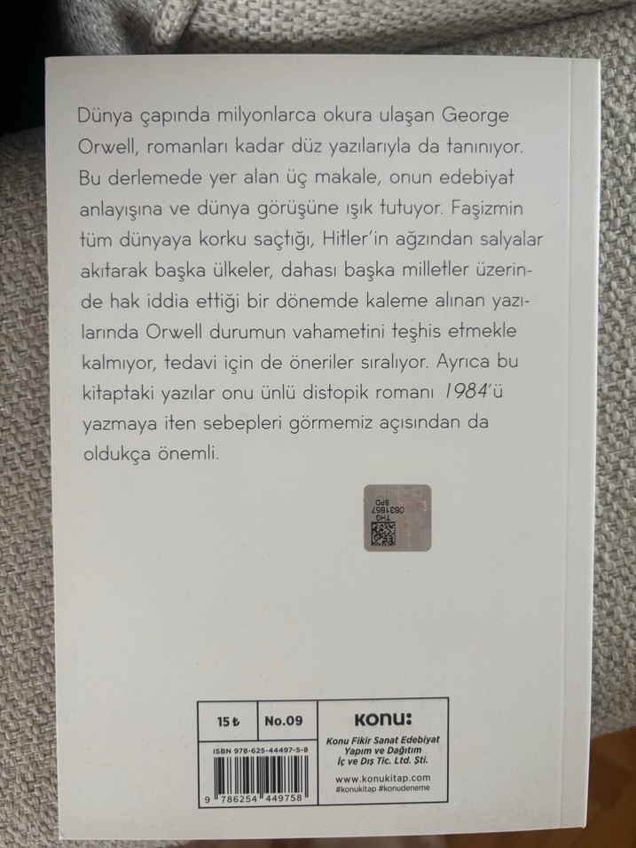 Neden Yazıyorum - George Orwell - Görsel 2