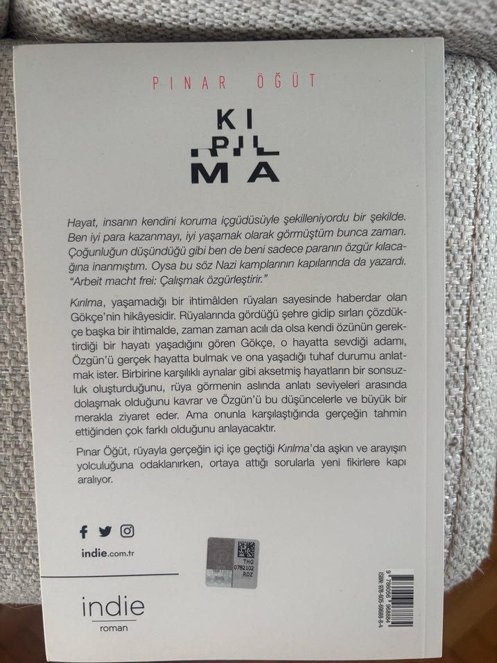 Pinar Öğüt Kitap - Kırılma Romanı - Görsel 2