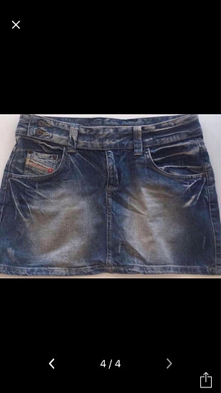 Diesel marka mini kot etek