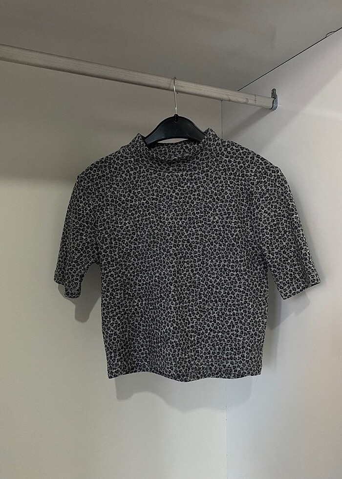 Mavi mini üst - Görsel 3