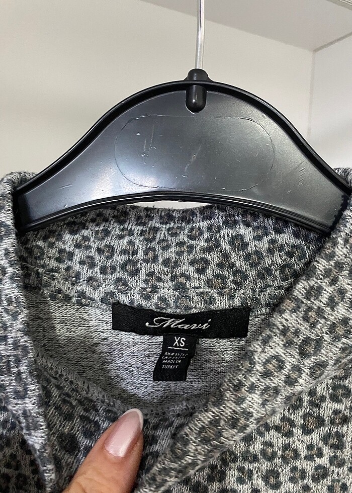 Mavi mini üst - Görsel 4