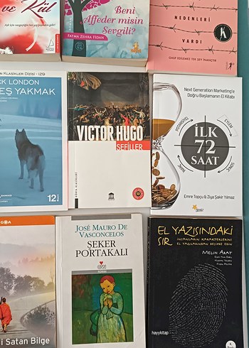 Beden Renk Çeşitli Roman Kitapları Seti