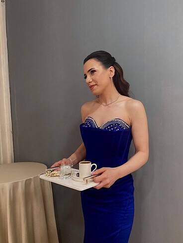 Mavi balık model nişanlık