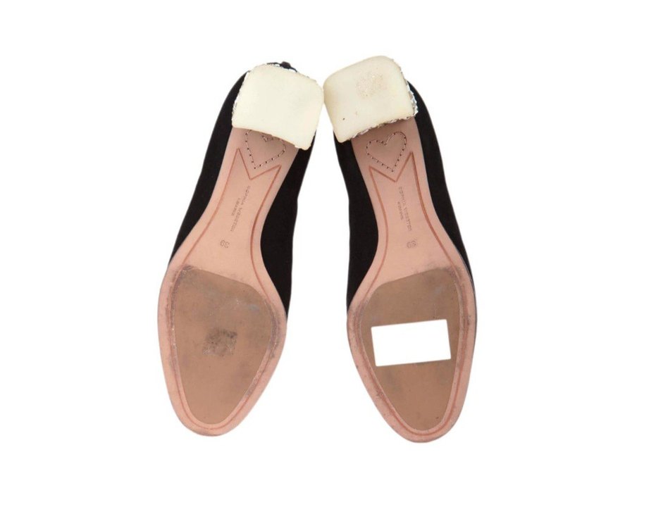 Sophia Webster Parlak Topuklu Siyah Süet Kadın Bot - Görsel 3