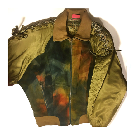 Vintage Love ÖZEL YAPIM HAKİ BOMBER 