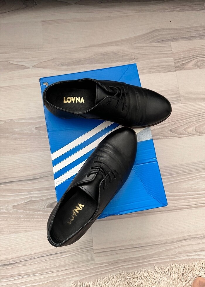 100/100 deri oxford ayakkabı - Görsel 5