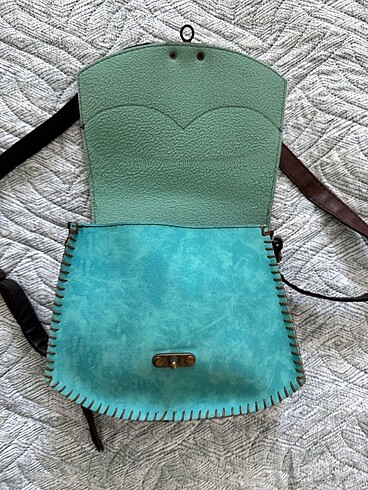 Turkuaz çanta - Görsel 2